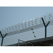 Alambre de púas de alta tensión, galvanizado, alambre de púas, cerca de prisión